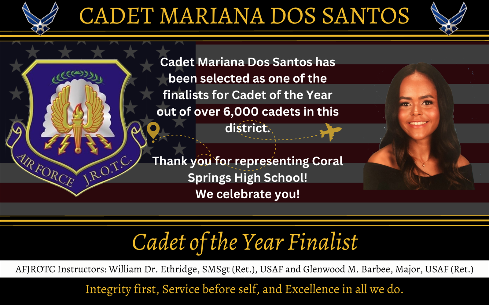  Cadet of the Year Finalist